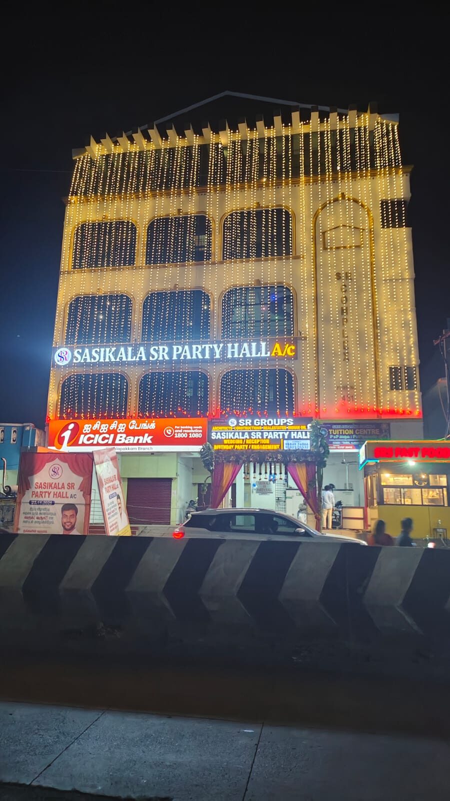 Sasikala SR Party Hall — wedding venue in Medavakkam Chennai